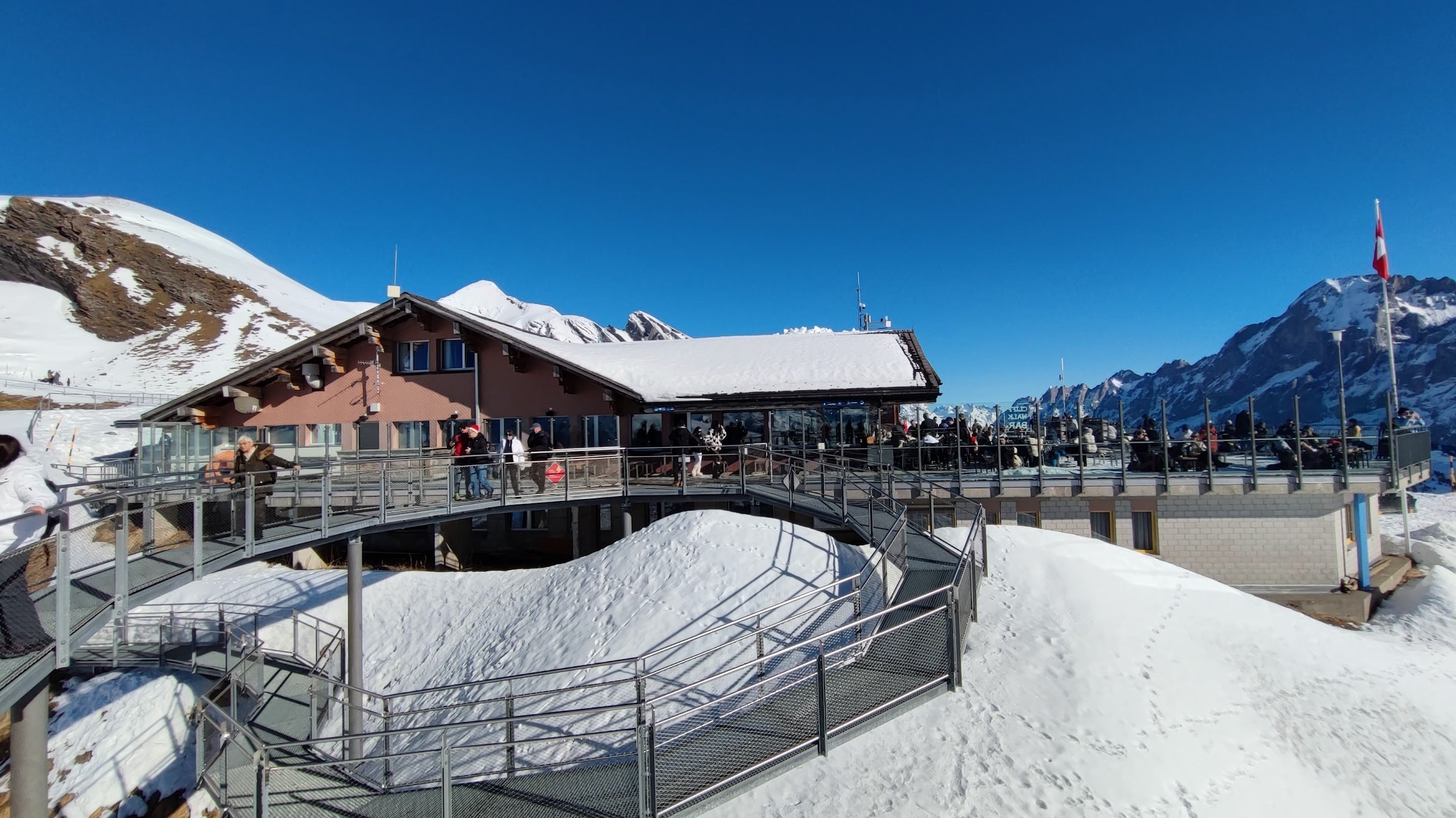 First Cliff Walk by Tissot (Grindelwald First)